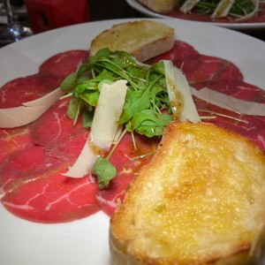carpaccio de res