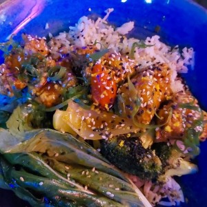 bowl orange chicken