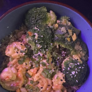 Bowl de camarones
