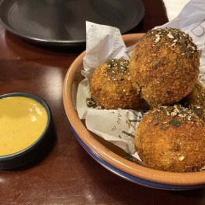 croquetas de camarones