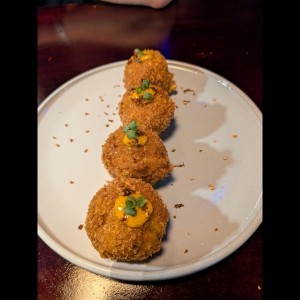 Croquetas de camarón