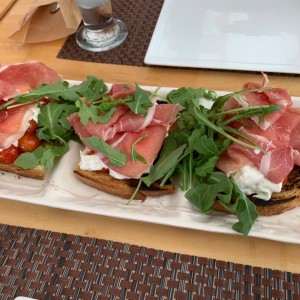 Entradas - Bruschetta Antiguo Bacaro