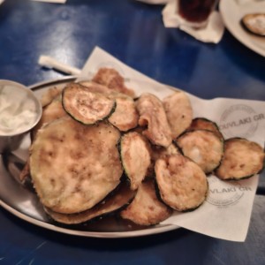 berenjenas apanadas