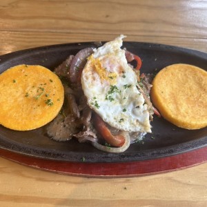 Bistec a caballo