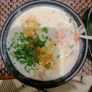 Crema de mariscos 