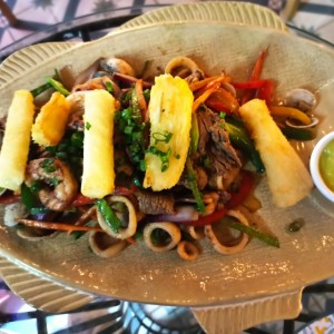 picada mar y tierra