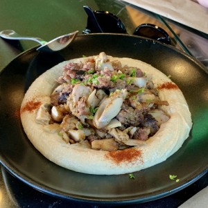Hummus Shawarma, pruebalo; no te arrepentirás 