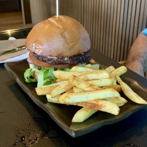 Hamburguesa al grill