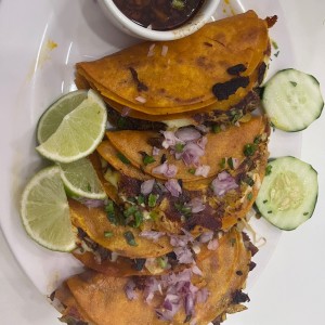 Queso taco de birria 