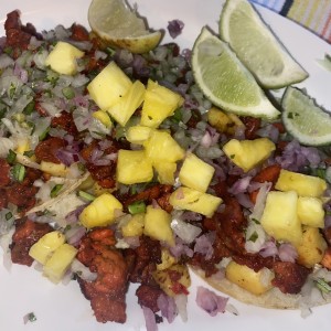 Orden de tacos al pastor