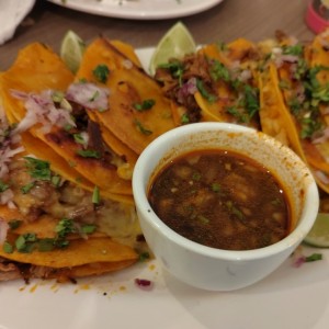 Birria tacos