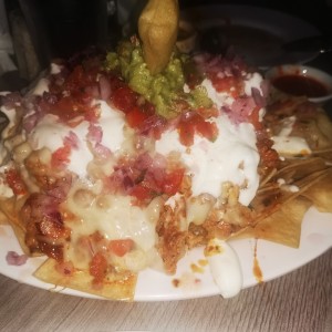 Nachos de 2 carnes