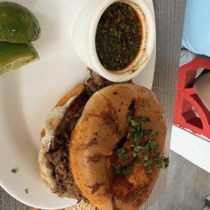 Torta Birria