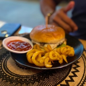 Hamburguesa Santa