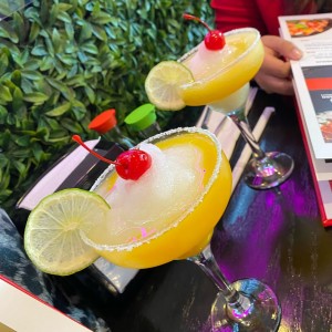 Margarita de mago y naranja