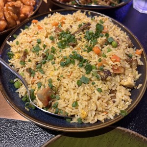 Arroz frito curry combinacion