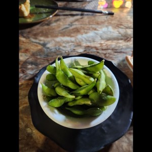 Entradas - Edamame al Vapor