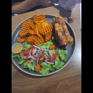 Costilla de cerdo crujiente