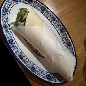 Grilled Caesar Salad (VG) en Wrap