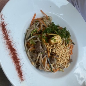 Phad Thai de Filete de Res