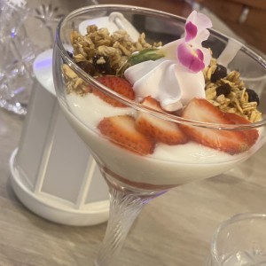 Entradas - Yogurt Parfait