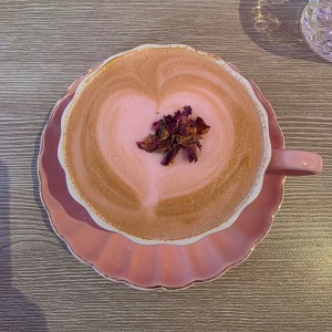 Capuchino rosa