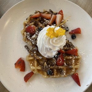 Nutella waffles
