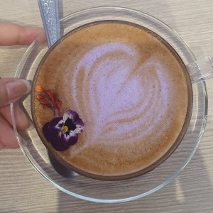 Latte de lavanda