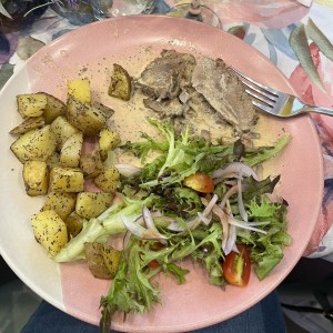 Brisket con papas