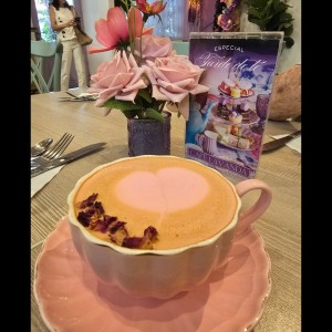 Latte de rosas