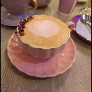 Latte de rosas