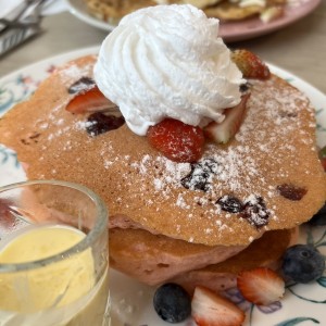 Rose pancaques