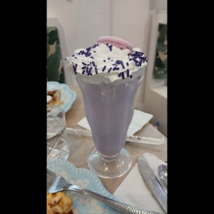 malteada de lavanda