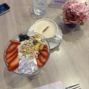 Entradas - Yogurt Parfait