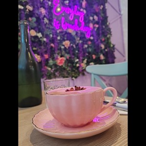 Latte rosa