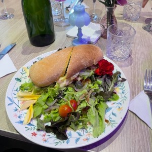 Roasted Chicken Club Sandwich