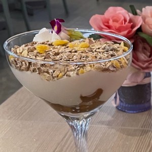 Parfait de Manzana Caramelizada