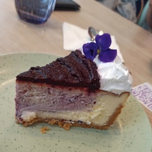 cheesecake de blueberry