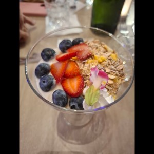 Entradas - Yogurt Parfait
