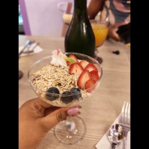 Entradas - Yogurt Parfait