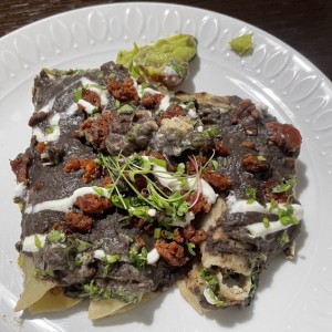 Enfrijoladas (menu especial mexicano)