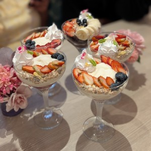 Entradas - Yogurt Parfait