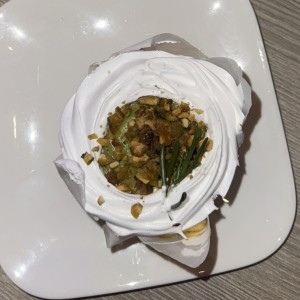 Cheesecake de pistacho