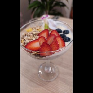 Entradas - Yogurt Parfait