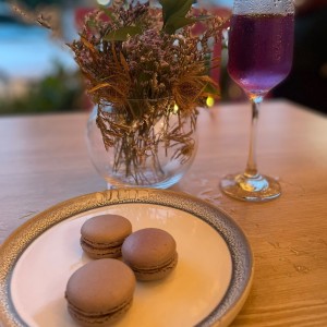 Macarons de lavanda 