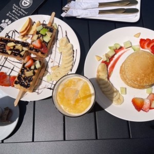 Waffles y Pancake