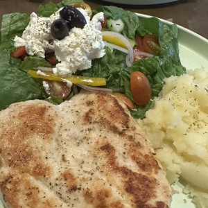 Pollo a la Griega