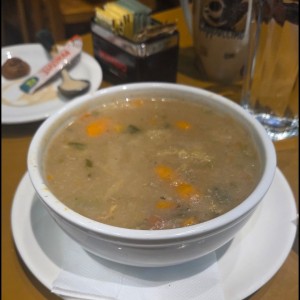 ENTRADAS - Sopa de Carne