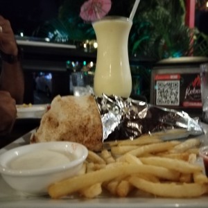 Shawarma mixto y amapola