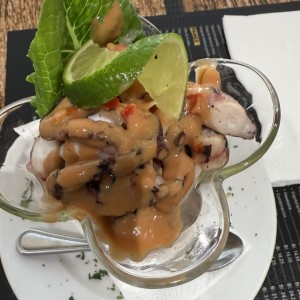 Coctel de mariscos 
